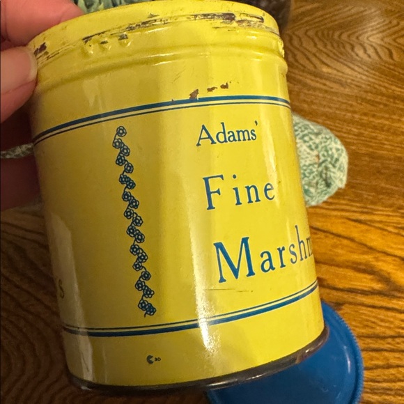 VTG Pop Out Snake in a Can “Adams' Fine Marshmallows” Tin Container & 30” Snake - Picture 7 of 9